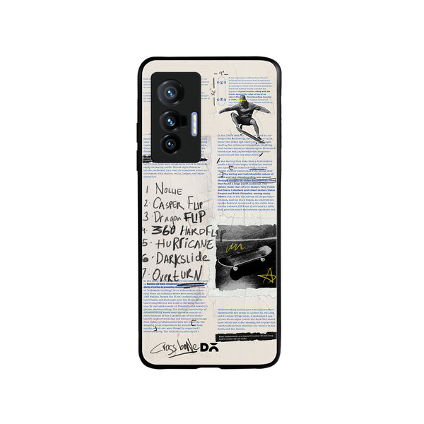

DailyObjects Flipster Glass Case Cover For Vivo X70