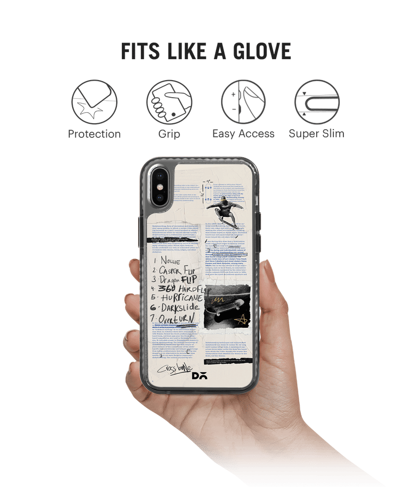 スマホケース・テックアクセサリーその他 [FEAR OF MISSING MASK] SHIFT : PAWS 1.0 (Clear) DailyObjects Flipster Stride 2.0 Case Cover For iPhone XS