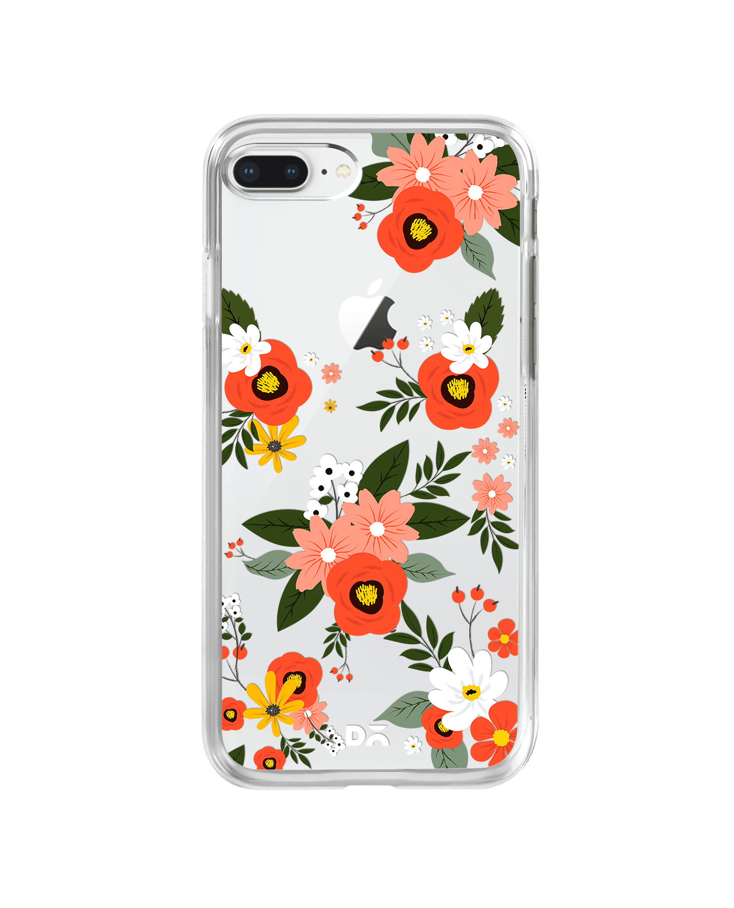 Dailyobjects Flower Bunch Classic Clear Case Cover For Iphone 7 Plus Buy At Dailyobjects