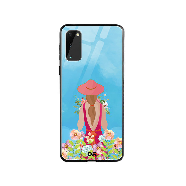 

DailyObjects Flowerland Glass Case Cover For Samsung Galaxy S20