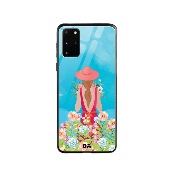 

DailyObjects Flowerland Glass Case Cover For Samsung Galaxy S20 Plus