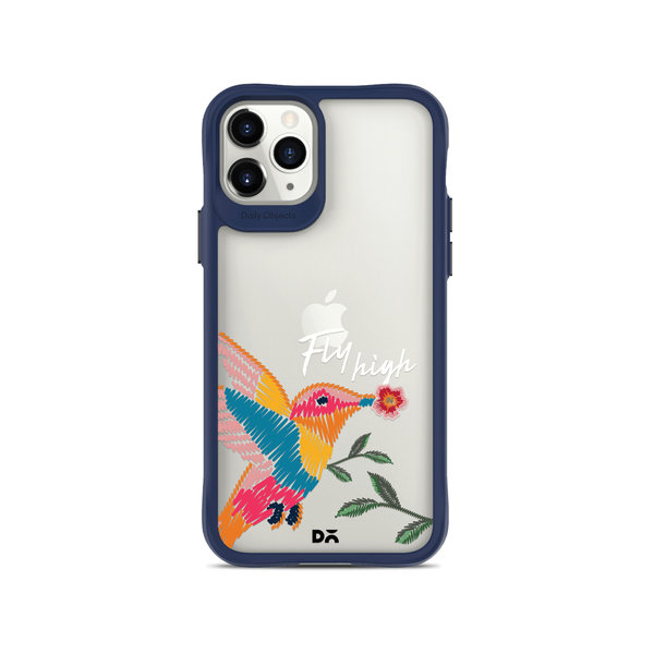 

DailyObjects Fly High Blue Hybrid Clear Case Cover For iPhone 11 Pro