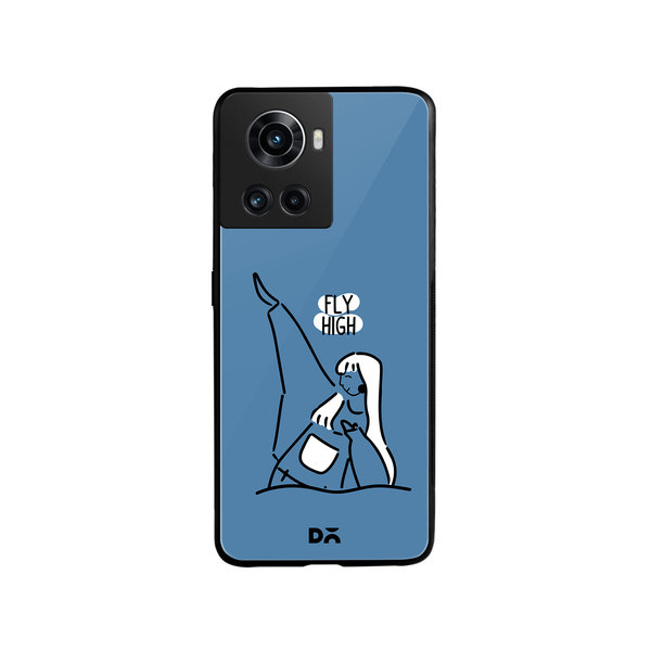 

DailyObjects Flying High Glass Case Cover For OnePlus 10R