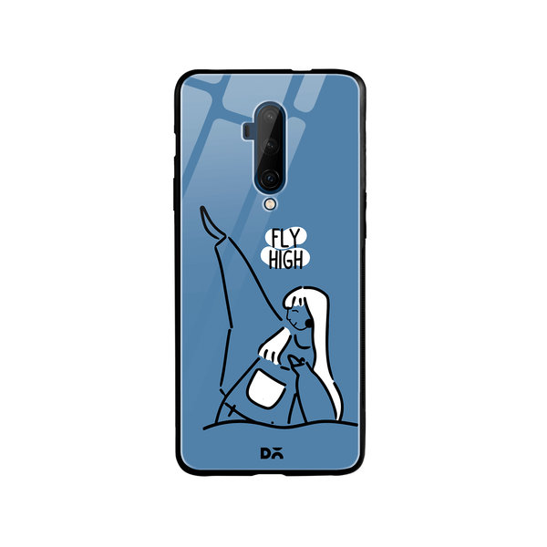 

DailyObjects Flying High Glass Case Cover For OnePlus 7T Pro