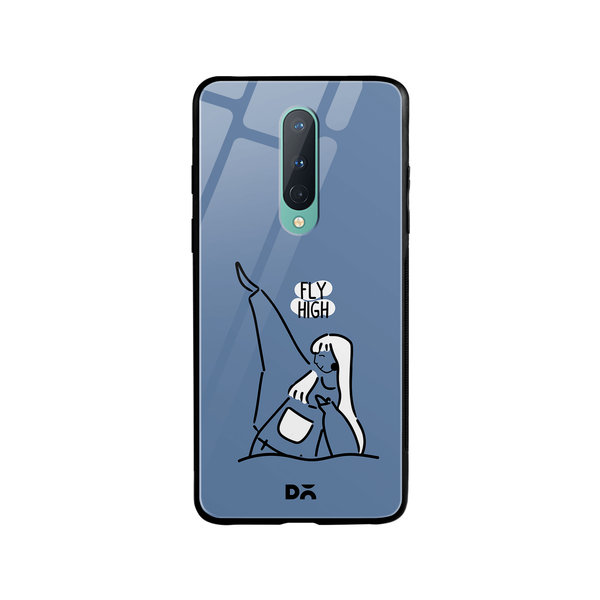 

DailyObjects Flying High Glass Case Cover For OnePlus 8