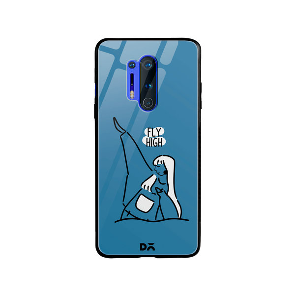 

DailyObjects Flying High Glass Case Cover For OnePlus 8 Pro