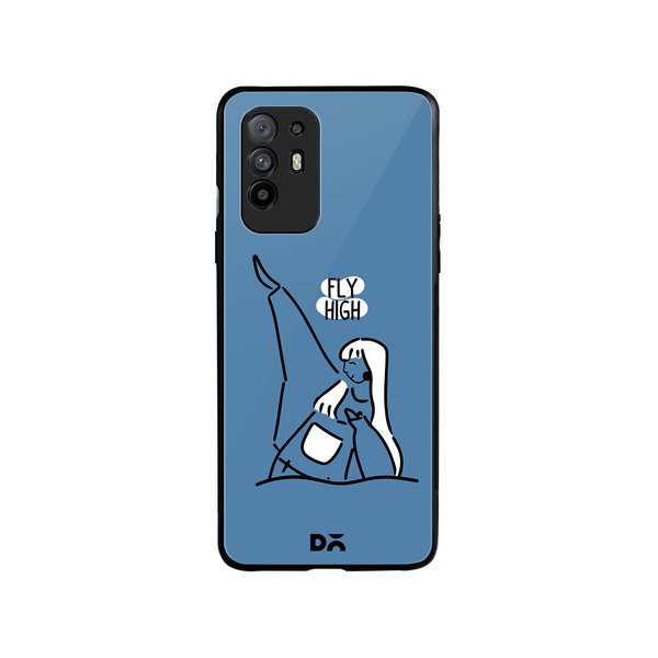 

DailyObjects Flying High Glass Case Cover For Oppo F19 Pro Plus