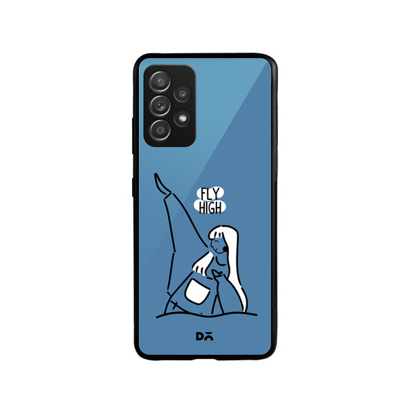 

DailyObjects Flying High Glass Case Cover For Samsung Galaxy A53