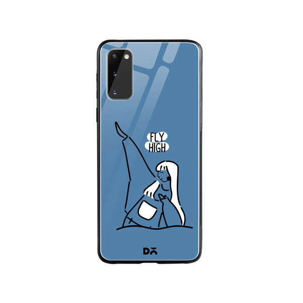 

DailyObjects Flying High Glass Case Cover For Samsung Galaxy S20