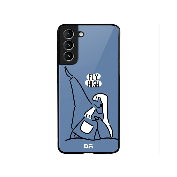 

DailyObjects Flying High Glass Case Cover For Samsung Galaxy S22 Plus