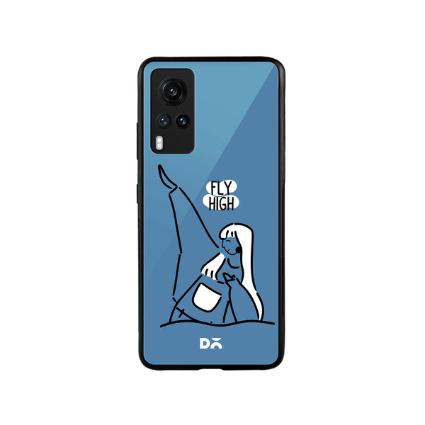 

DailyObjects Flying High Glass Case Cover For Vivo X60
