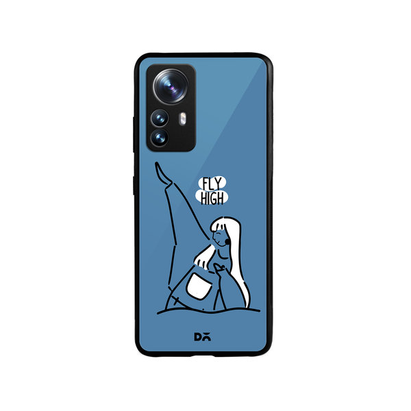 

DailyObjects Flying High Glass Case Cover For Xiaomi 12 Pro