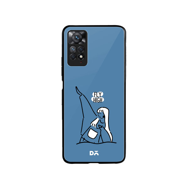 

DailyObjects Flying High Glass Case Cover For Xiaomi Redmi Note 11 Pro