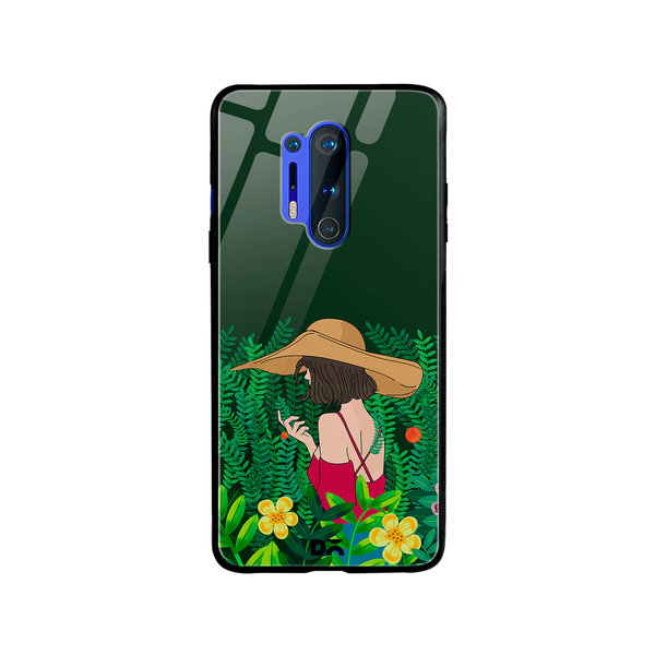 

DailyObjects Forest Girl Glass Case Cover For OnePlus 8 Pro