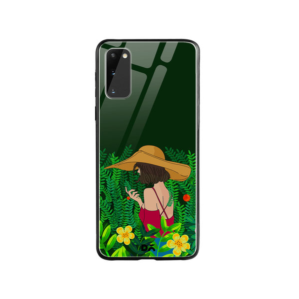 

DailyObjects Forest Girl Glass Case Cover For Samsung Galaxy S20