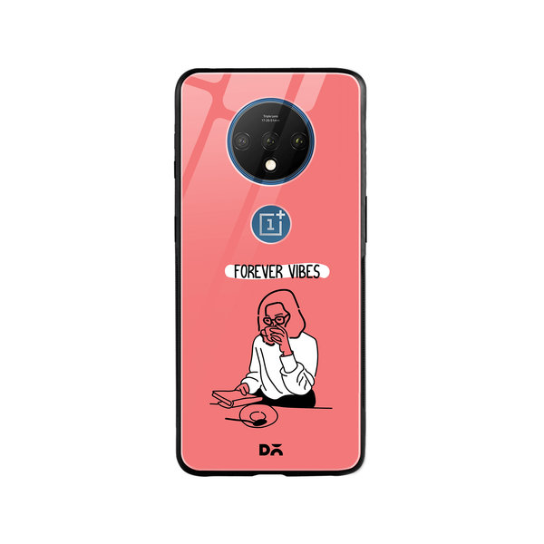 

DailyObjects Forever Vibes Glass Case Cover For OnePlus 7T