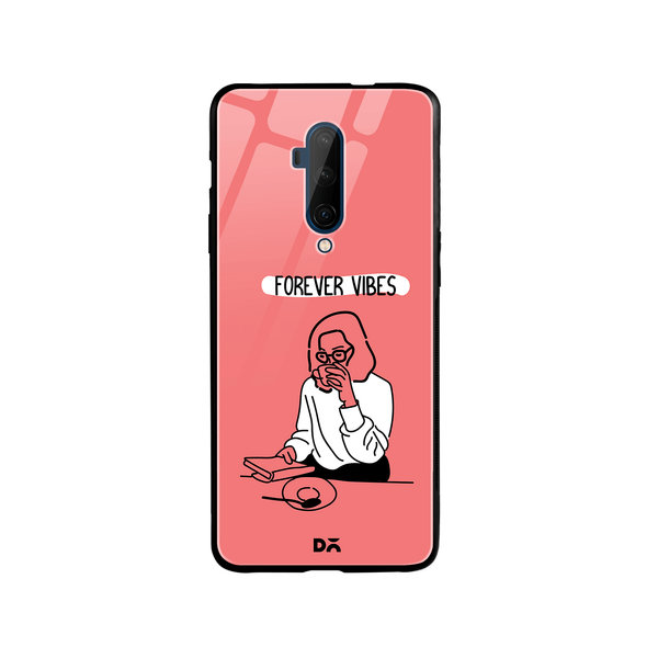

DailyObjects Forever Vibes Glass Case Cover For OnePlus 7T Pro