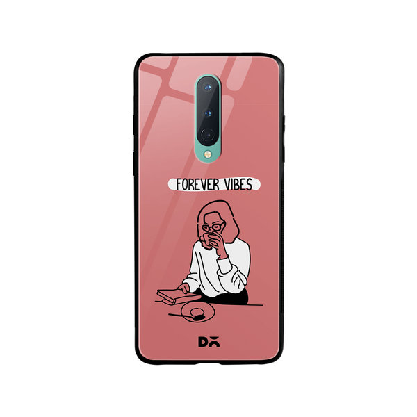 

DailyObjects Forever Vibes Glass Case Cover For OnePlus 8