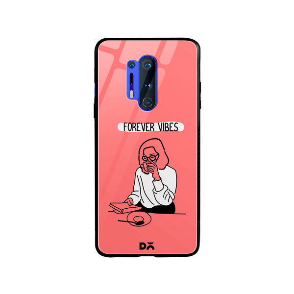 

DailyObjects Forever Vibes Glass Case Cover For OnePlus 8 Pro