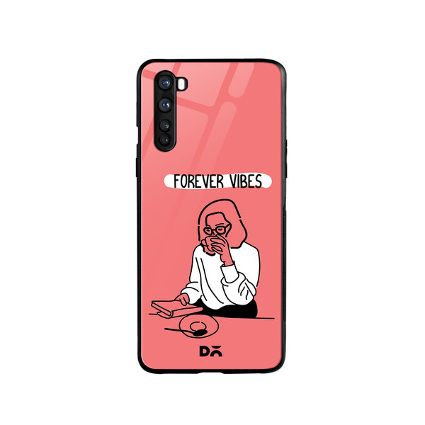 

DailyObjects Forever Vibes Glass Case Cover For OnePlus Nord