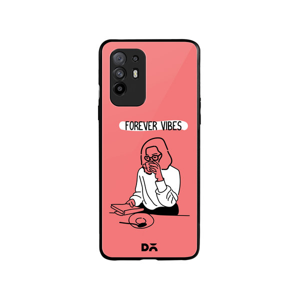 

DailyObjects Forever Vibes Glass Case Cover For Oppo F19 Pro Plus