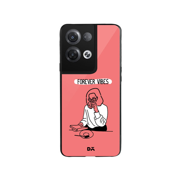 

DailyObjects Forever Vibes Glass Case Cover For Oppo Reno 8 Pro Plus