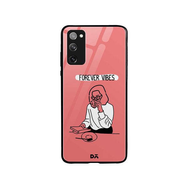 

DailyObjects Forever Vibes Glass Case Cover For Samsung Galaxy S20 FE