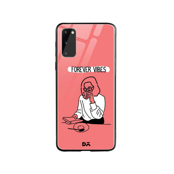 

DailyObjects Forever Vibes Glass Case Cover For Samsung Galaxy S20