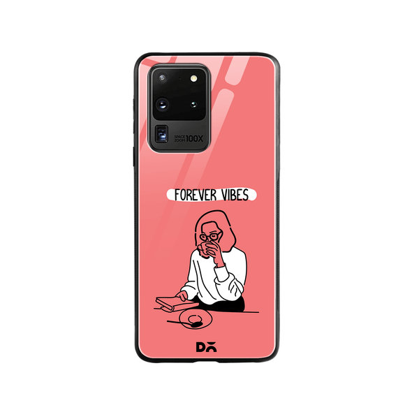 

DailyObjects Forever Vibes Glass Case Cover For Samsung Galaxy S20 Ultra
