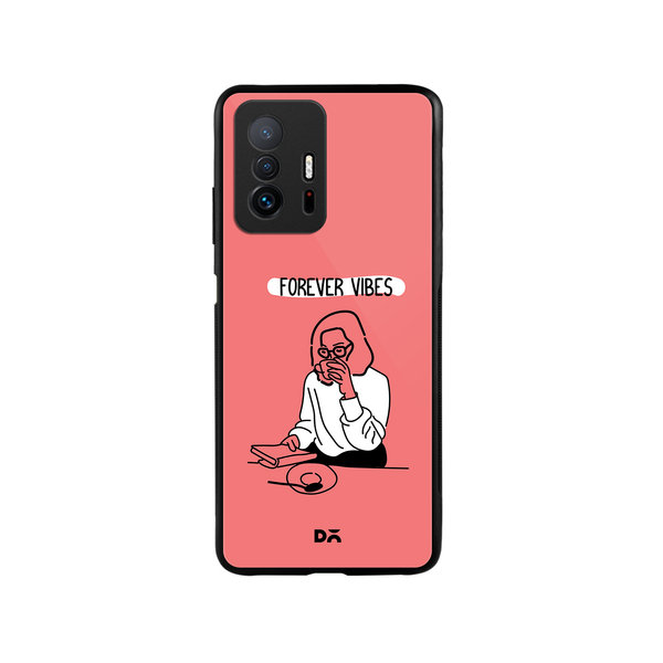 

DailyObjects Forever Vibes Glass Case Cover For Xiaomi 11T