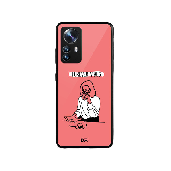 

DailyObjects Forever Vibes Glass Case Cover For Xiaomi 12 Pro