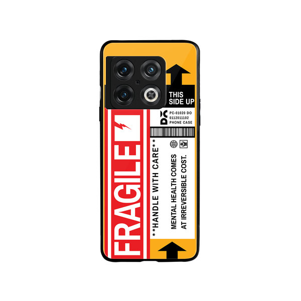 

DailyObjects Fragile Glass Case Cover For OnePlus 10 Pro