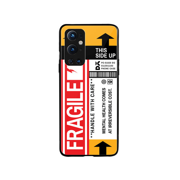 

DailyObjects Fragile Glass Case Cover For OnePlus 9 Pro