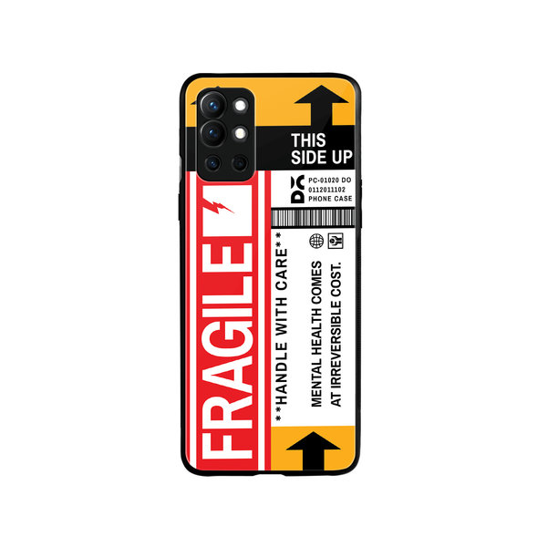 

DailyObjects Fragile Glass Case Cover For OnePlus 9R