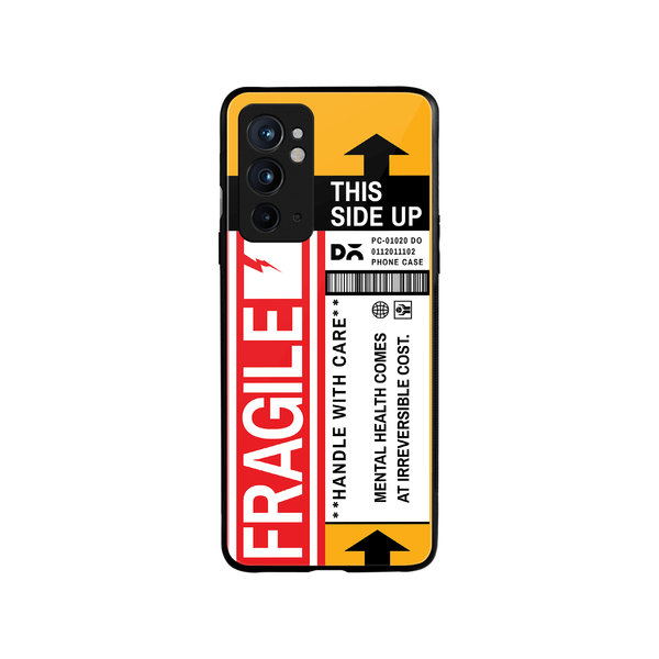 

DailyObjects Fragile Glass Case Cover For OnePlus 9RT