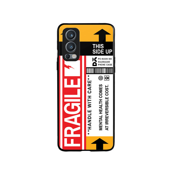 

DailyObjects Fragile Glass Case Cover For OnePlus Nord 2