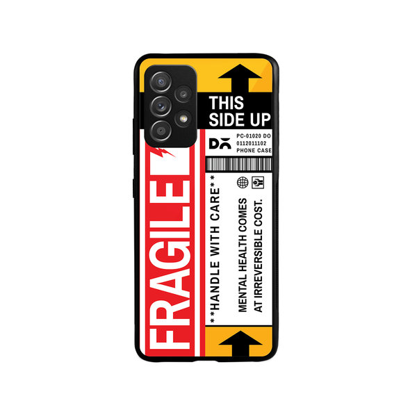 

DailyObjects Fragile Glass Case Cover For Samsung Galaxy A53