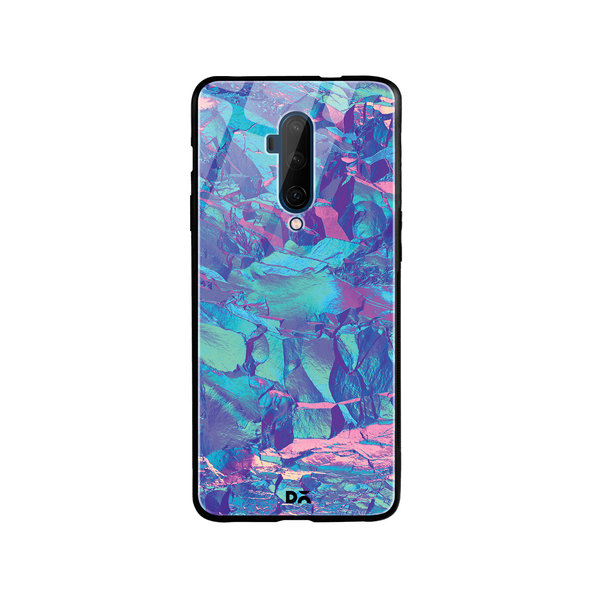 

DailyObjects Frosted Holo Stone Glass Case Cover For OnePlus 7T Pro