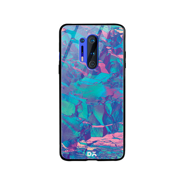 

DailyObjects Frosted Holo Stone Glass Case Cover For OnePlus 8 Pro