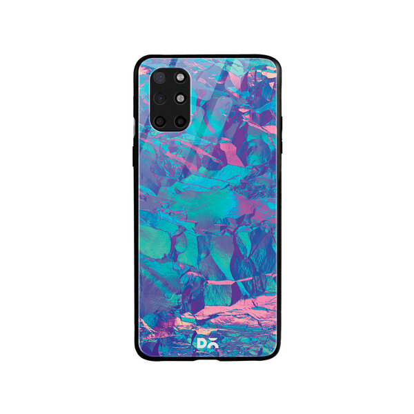

DailyObjects Frosted Holo Stone Glass Case Cover For OnePlus 8T