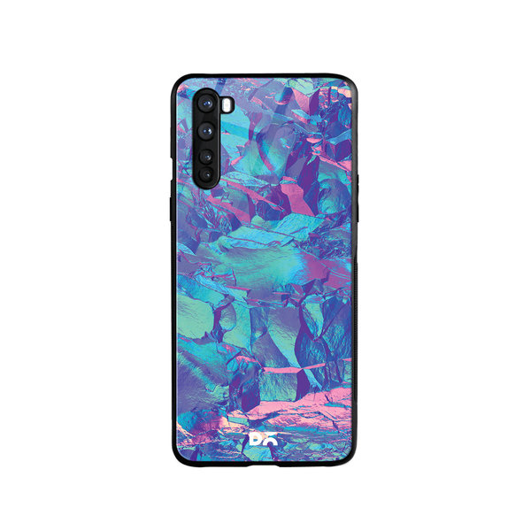 

DailyObjects Frosted Holo Stone Glass Case Cover For OnePlus Nord