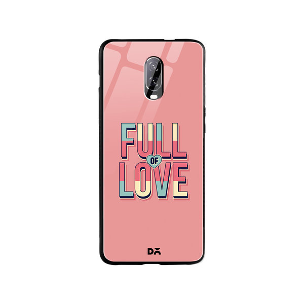 

DailyObjects Full of Love Glass Case Cover For OnePlus 7