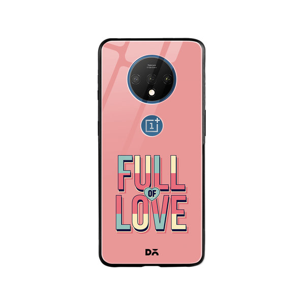 

DailyObjects Full of Love Glass Case Cover For OnePlus 7T