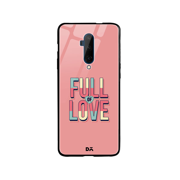 

DailyObjects Full of Love Glass Case Cover For OnePlus 7T Pro