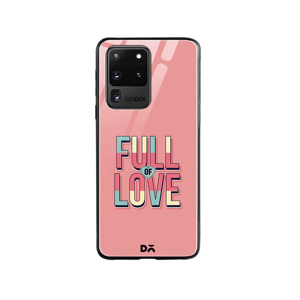 

DailyObjects Full of Love Glass Case Cover For Samsung Galaxy S20 Ultra