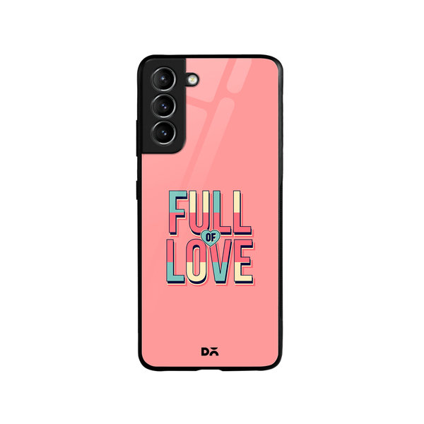 

DailyObjects Full of Love Glass Case Cover For Samsung Galaxy S21
