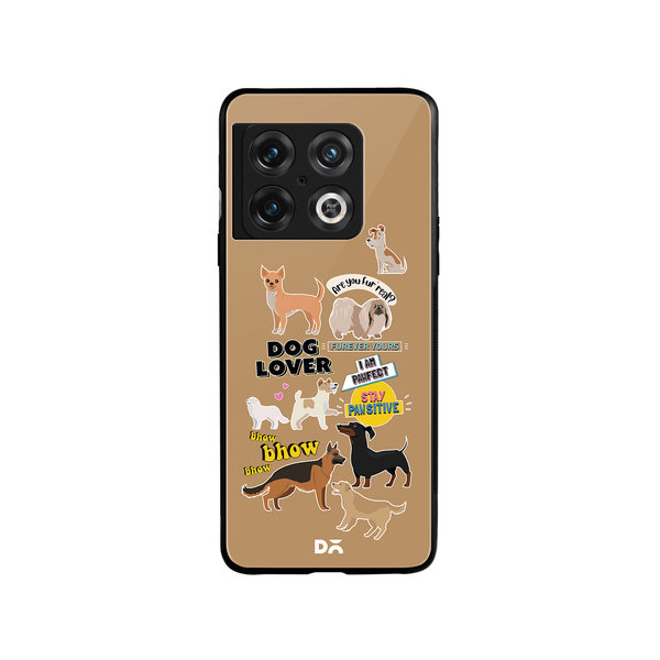 

DailyObjects Fur Babies Glass Case Cover For OnePlus 10 Pro