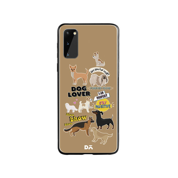 

DailyObjects Fur Babies Glass Case Cover For Samsung Galaxy S20