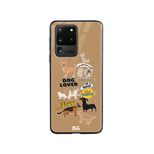 

DailyObjects Fur Babies Glass Case Cover For Samsung Galaxy S20 Ultra