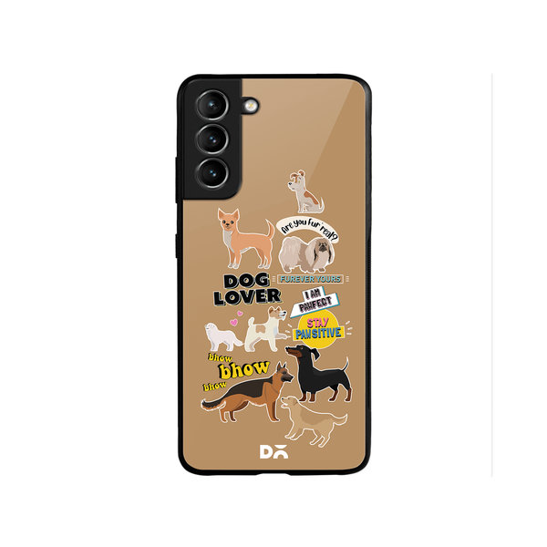 

DailyObjects Fur Babies Glass Case Cover For Samsung Galaxy S22